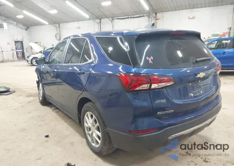 2023 Chevrolet Equinox Lt из США, поврежденный, VIN 3GNAXUEG4PS137983